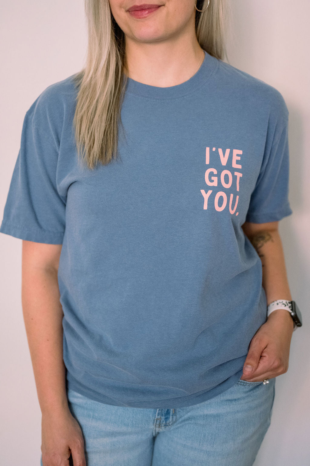 I've Got You Blue Tee