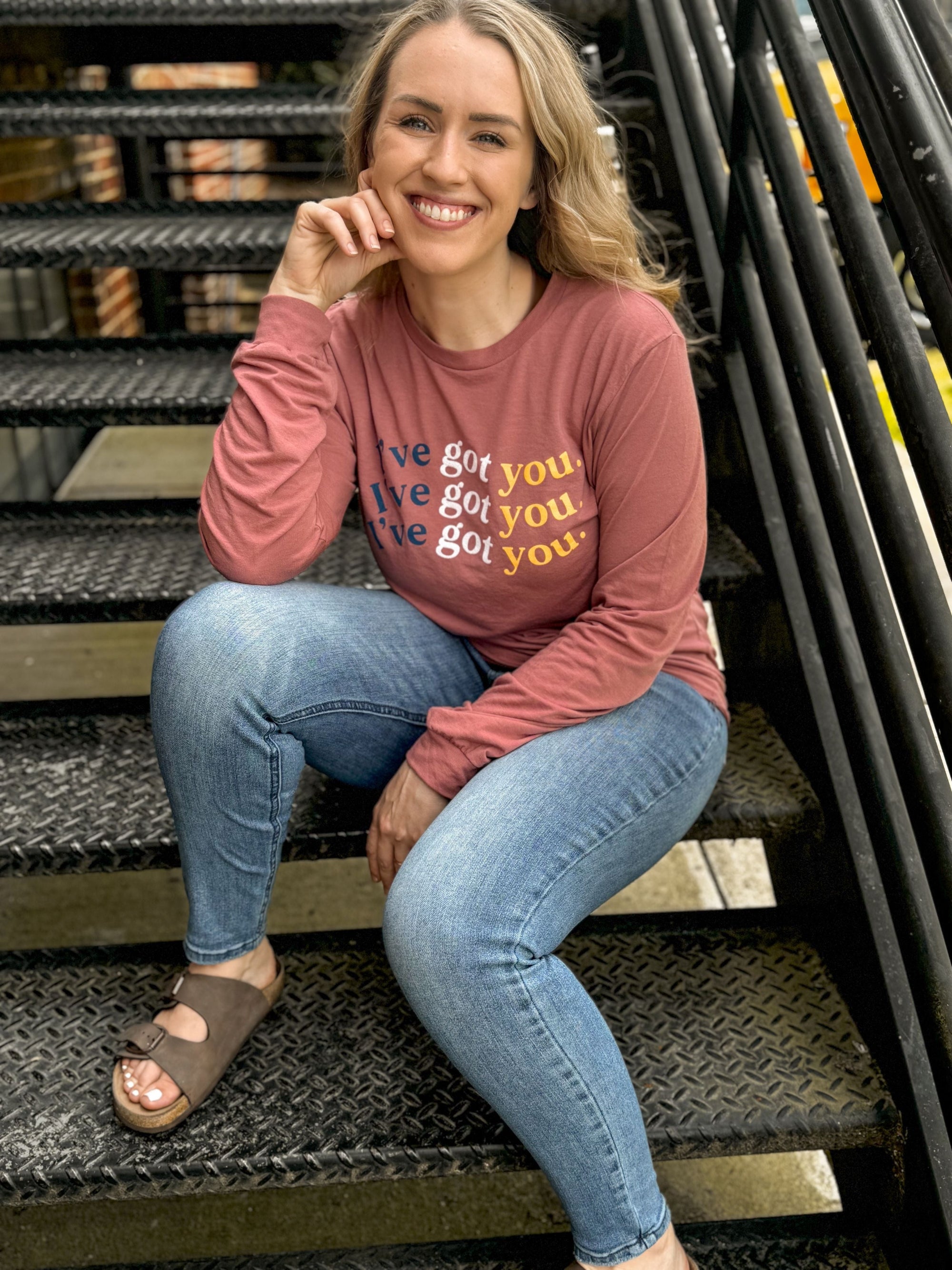 I've Got You Wavy Long Sleeve