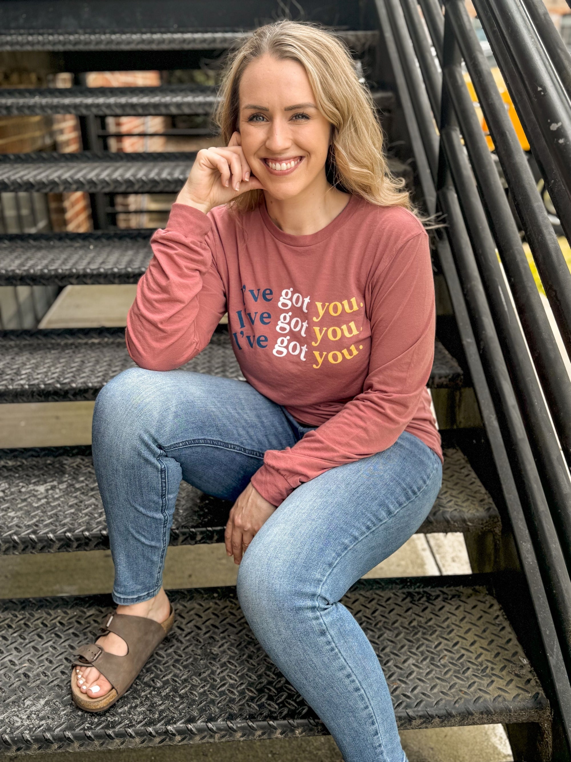 I've Got You Wavy Long Sleeve