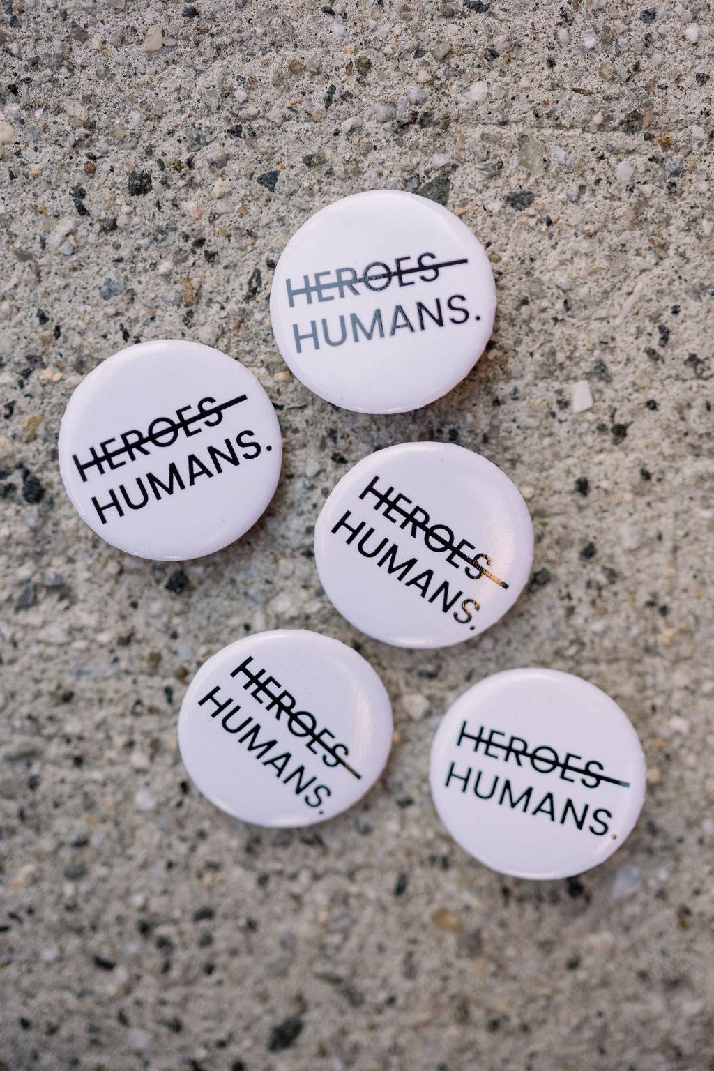 More Than Heroes Pins