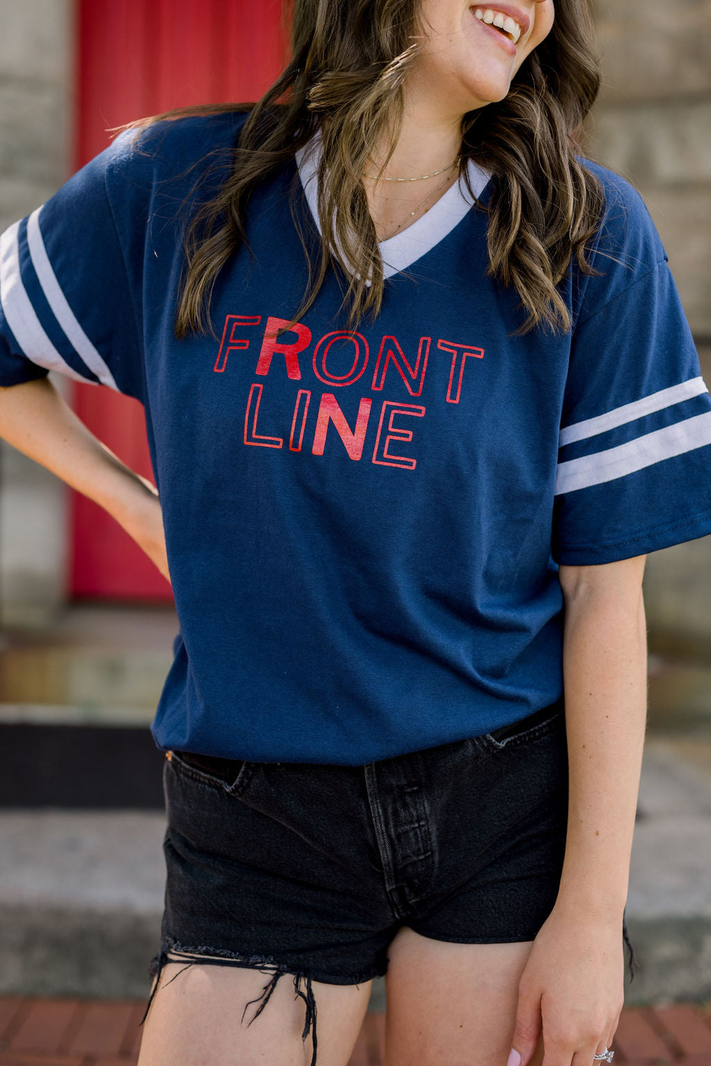 Front Line V-Neck