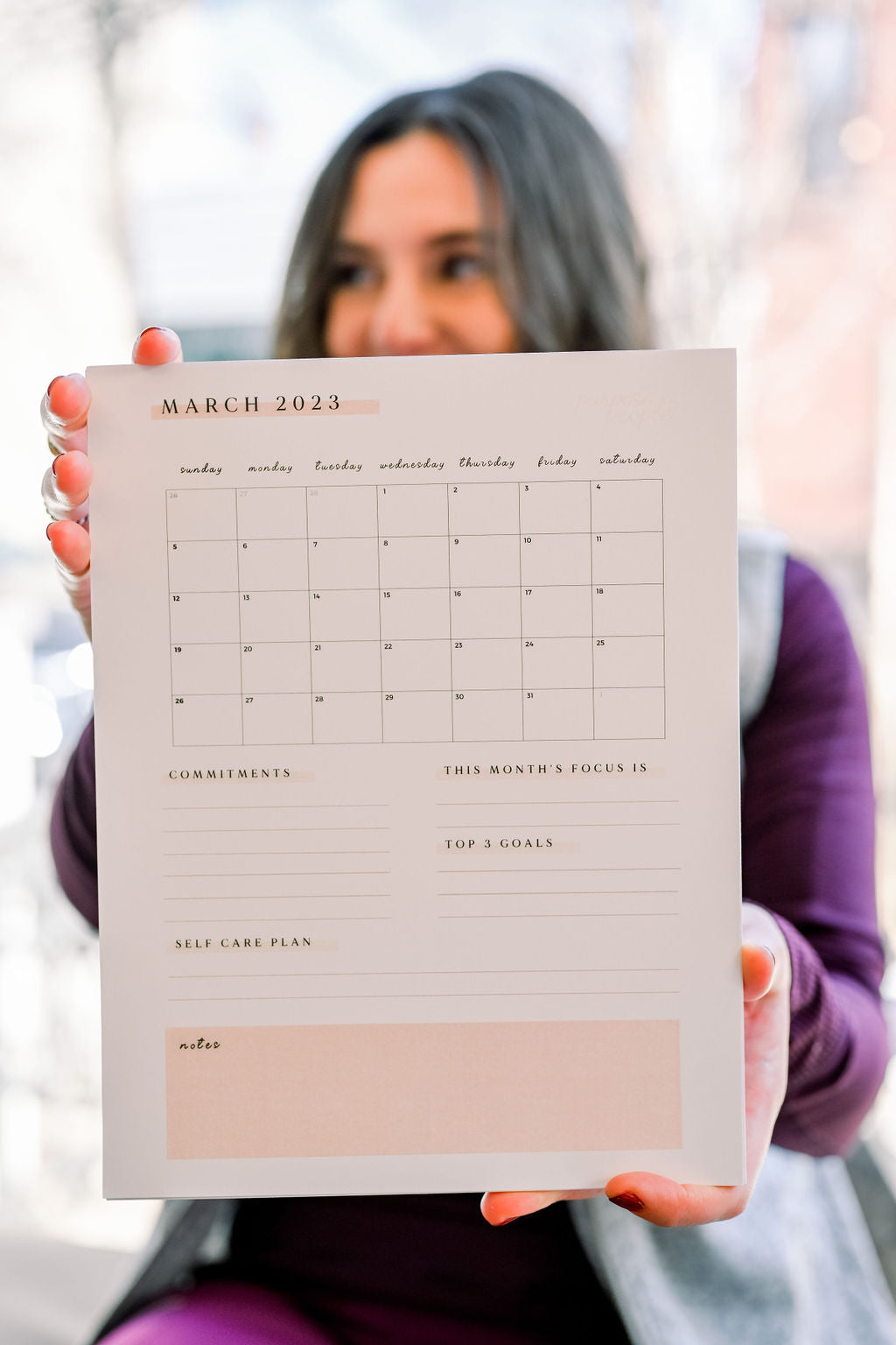 Monthly Planning Sheets