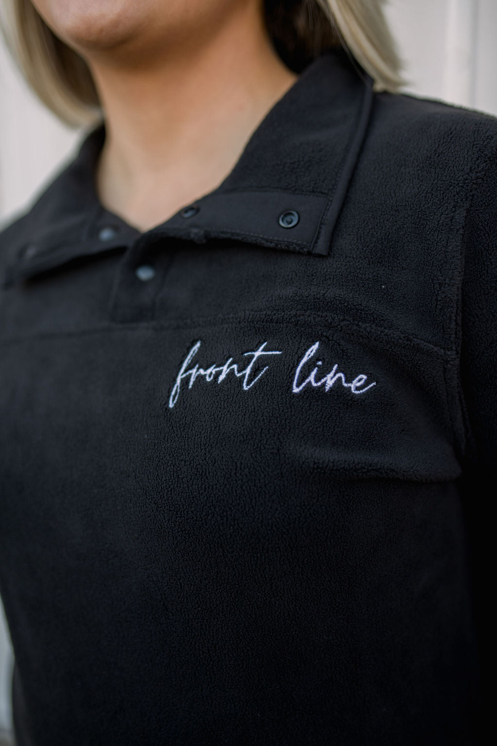 Front Line Snap Pullover